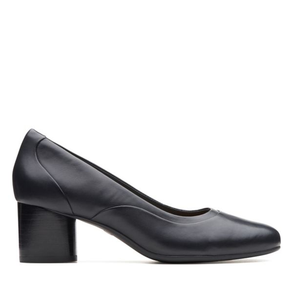 Clarks Womens Un Cosmo Step Heels Black | CA-5024631